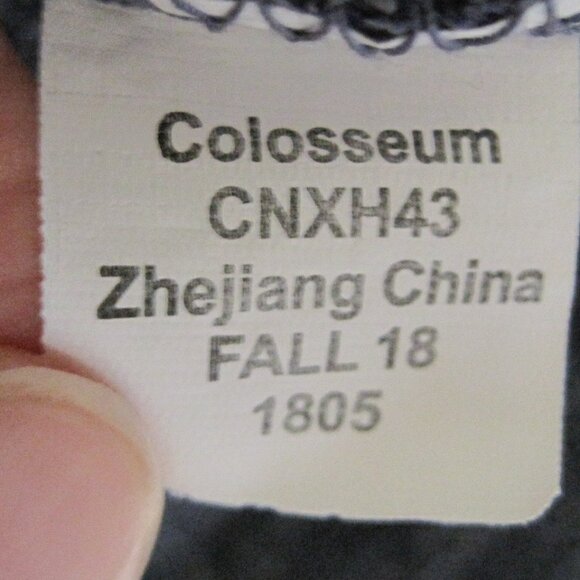 Colosseum Kids Long Sleeve waffle Tee - Blue and Yellow - Picture 7 of 8